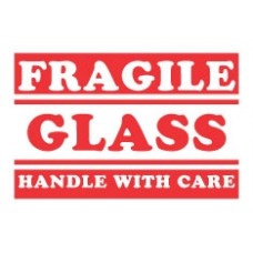 Fragile Glass Handle With Care 4X6(D)