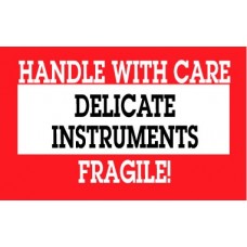 Delicate Instrument Handle With Care Fragile 3 X 5 ( C )
