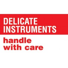 Delicate Instruments Handle With Care 3X5 ( C)