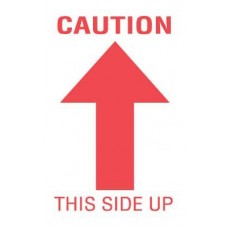 Caution This Side Up 3 X 5(C)
