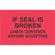 If Seal Is Broken 3 X 5 (C)