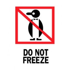 Do Not Freeze 3 X 4 (C)