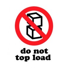 Do Not Top Load 3 X 4(C)