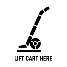 Lift Cart Here 3 X 4 (C)