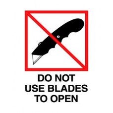 Do Not Use Blades 4 X 6(D)